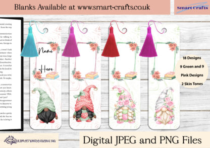 sublimation design, bookmark designs, Smart Crafts acrylic bookmarks, personalised bookmark designs, digital bookmark templates, floral gonk gnomes, zodiac bookmarks, bee bookmark designs