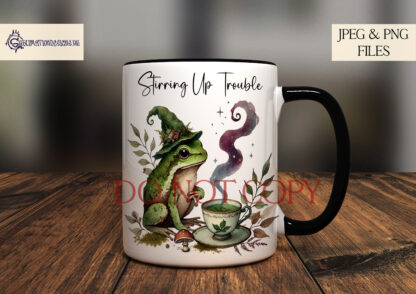 Woodland Witchcraft Design Set featuring foxes, owls, frogs, and hedgehogs in magical settings with playful wording like "Herb Your Enthusiasm" and "Fur-tune Teller."