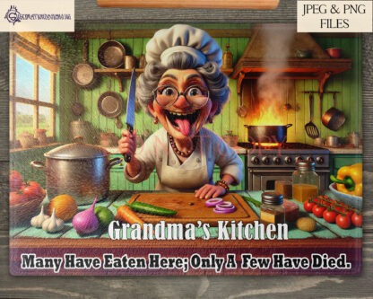 Crazy Chef's Kitchen Additional Bundle featuring 8 textless designs of animated chefs, including White, Black, Oriental, and Caribbean male and female chefs.