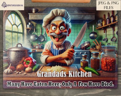 Crazy Chef's Kitchen Additional Bundle featuring 8 textless designs of animated chefs, including White, Black, Oriental, and Caribbean male and female chefs.