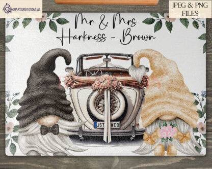 Digital Design Wedding De-Stash Bundle featuring 16 design sets, including Highland cows, gnomes, teddy bears, and wedding countdowns in JPEG and PNG.