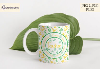 Floral Pattern Mug Wrap Mega Bundle featuring vibrant designs with customisable titles for mugs, ideal for Mother’s Day gifts.