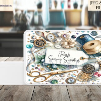 A Crafting Sublimation Design Collection, featuring 4 A4 designs for sublimation tins and 4 matching resizable files for mugs, coasters, and cushions. Comes in JPEG and PNG formats.