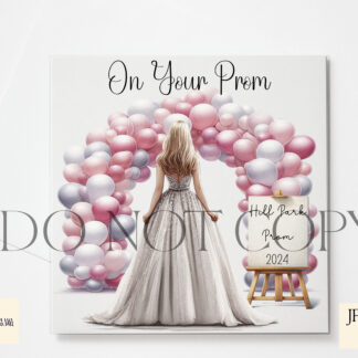 An Elegant Prom & Bridesmaid Clip Art Collection, featuring 102 elements, including bridesmaids and prom girls in 12 dress colours, limousine & balloon arch elements, and a customisable event sign. Comes in JPEG and PNG formats.